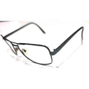 Versace 2153 1261/71 No Lenses Black Rectangle Sunglasses Frame 59-17 140 Italy